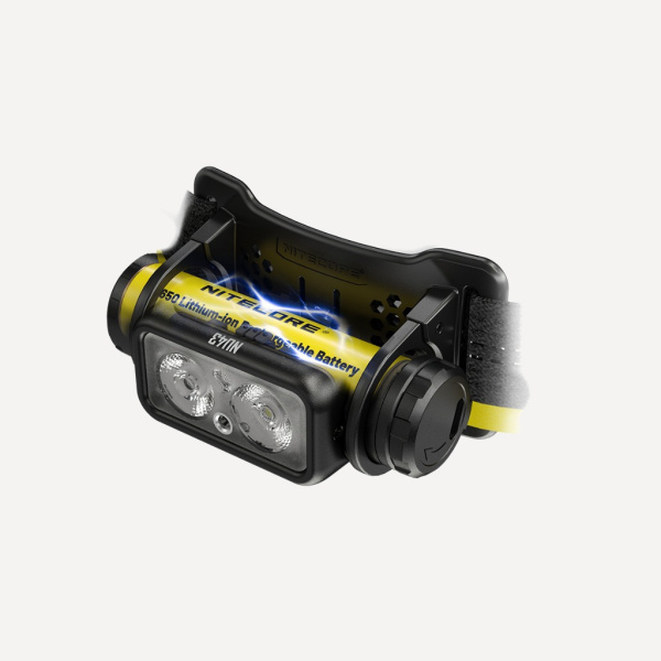 Фонарь налобный NITECORE NU43 LUMINUS SST-20-W (1400 Люмен / 130м, 3400мАч)